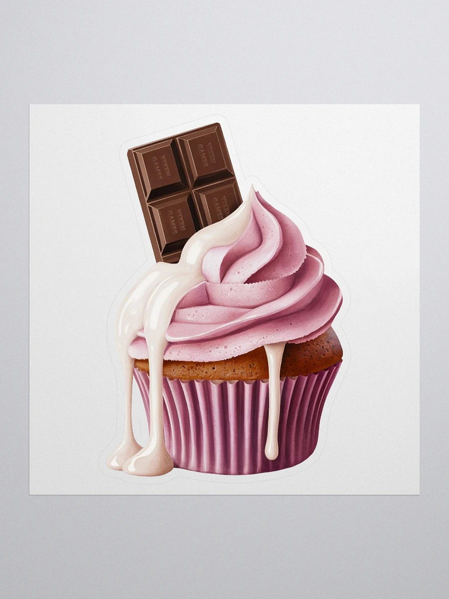 Chocolate in the pink Vinyl Sticker product image (1)