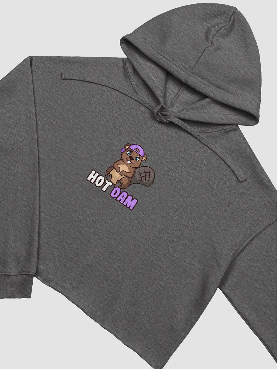 Women's Hot Dam Beaver Cropped Hoodie product image (3)