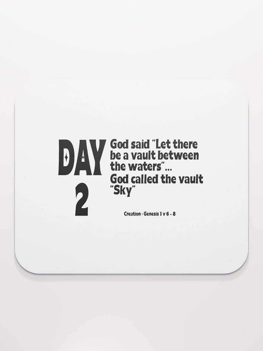 CREATION: DAY 2..Christian, Jesus, faith, God, Bible, Christianity, Jesus Christ, religion, Bible Verse, Love product image (2)