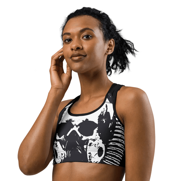 DJ JOE VIRUS SKULLY SPORTS BRA product image (2)