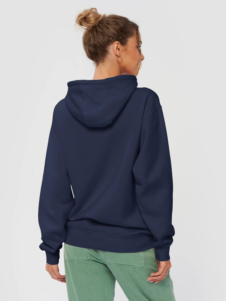 Plain Color Navy Blazer Hoodie product image (2)