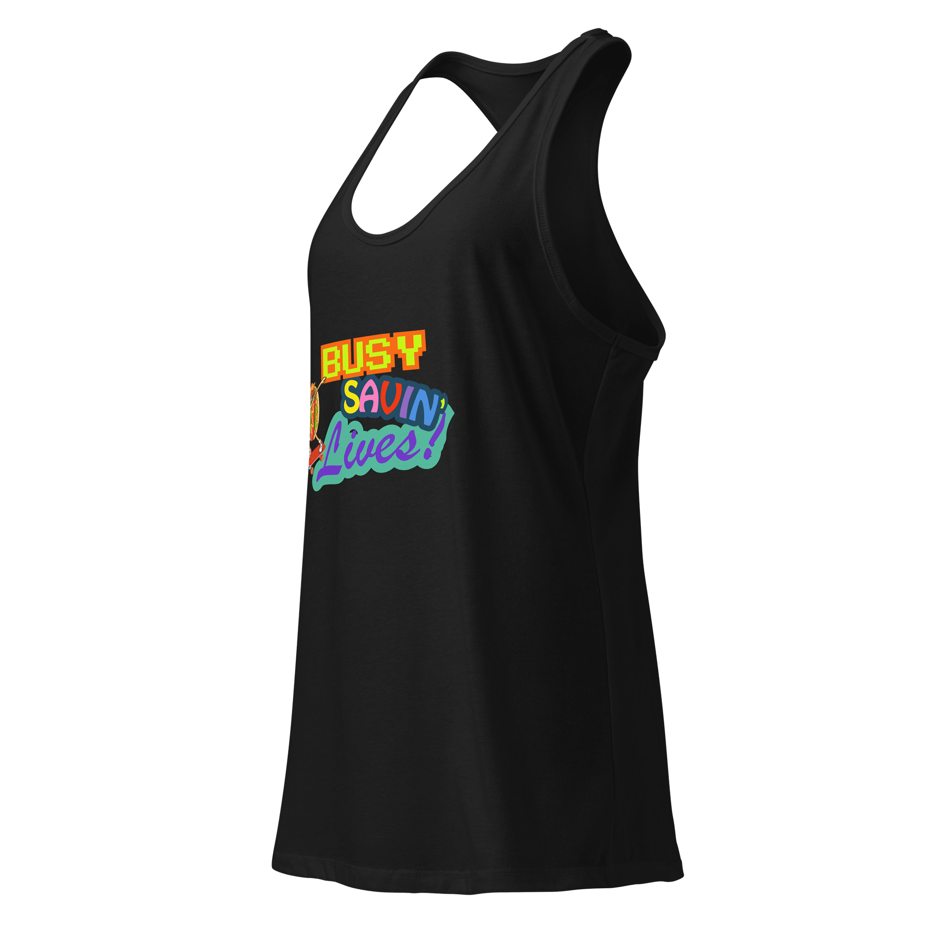 BUSY SAVING LIVES TANK TOP product image (3)