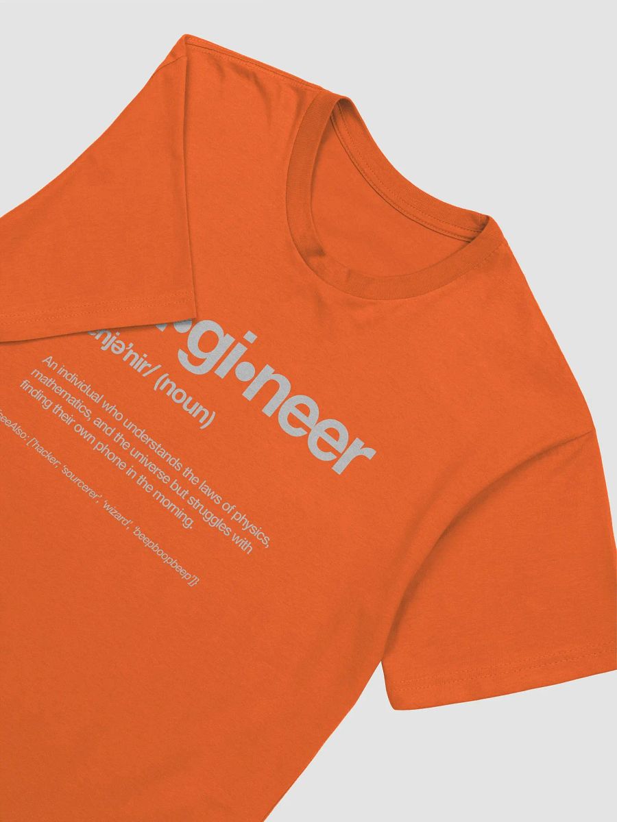Engineer, defined - Cotton Ringspun Tee product image (9)