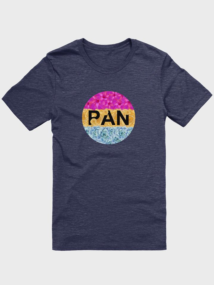 floral pansexual t-shirt product image (1)