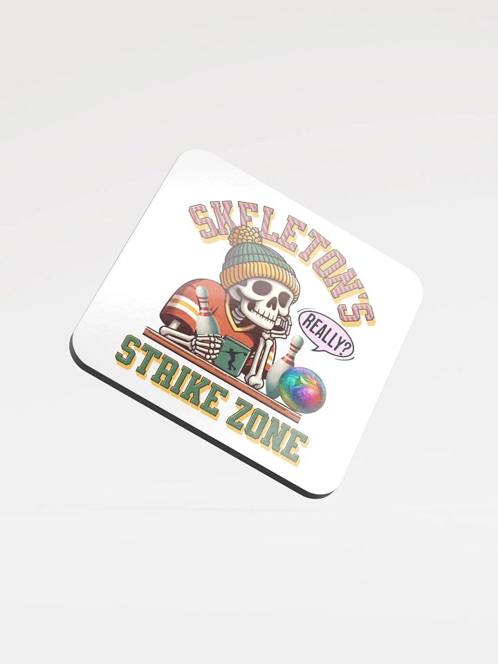Skeletons Strike Zone Bowling Really Coaster Set product image (1)