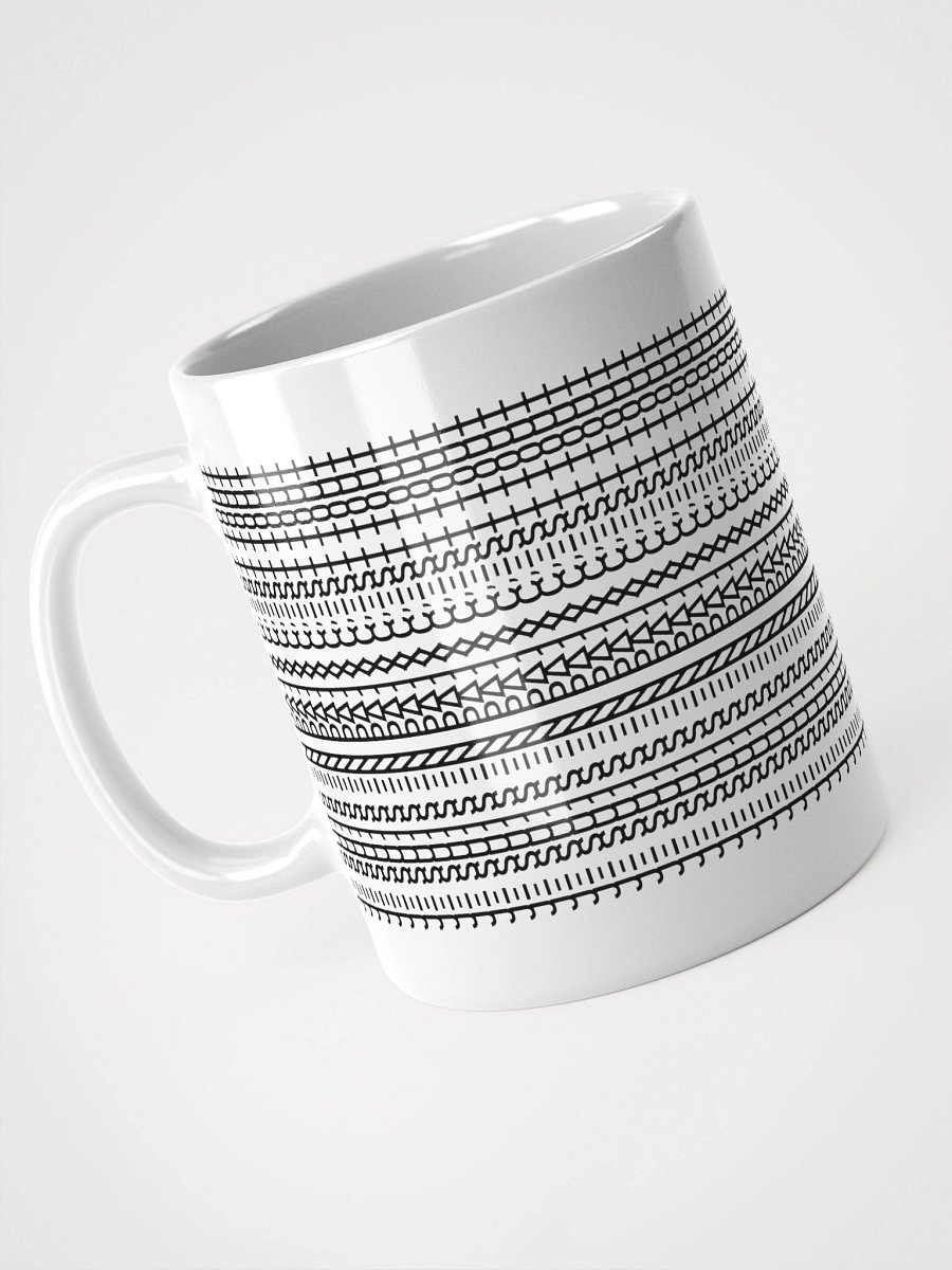 Mug Blanc Codé Zen - Je Suis en Paix, C'est Tout - Cadeau Original product image (3)