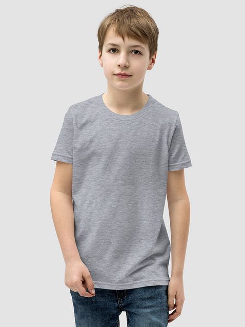 Photo showing Bella+Canvas Youth Short Sleeve T-Shirt