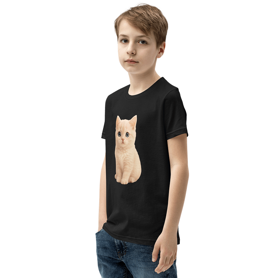 Cute Cat Shirt Black product image (3)