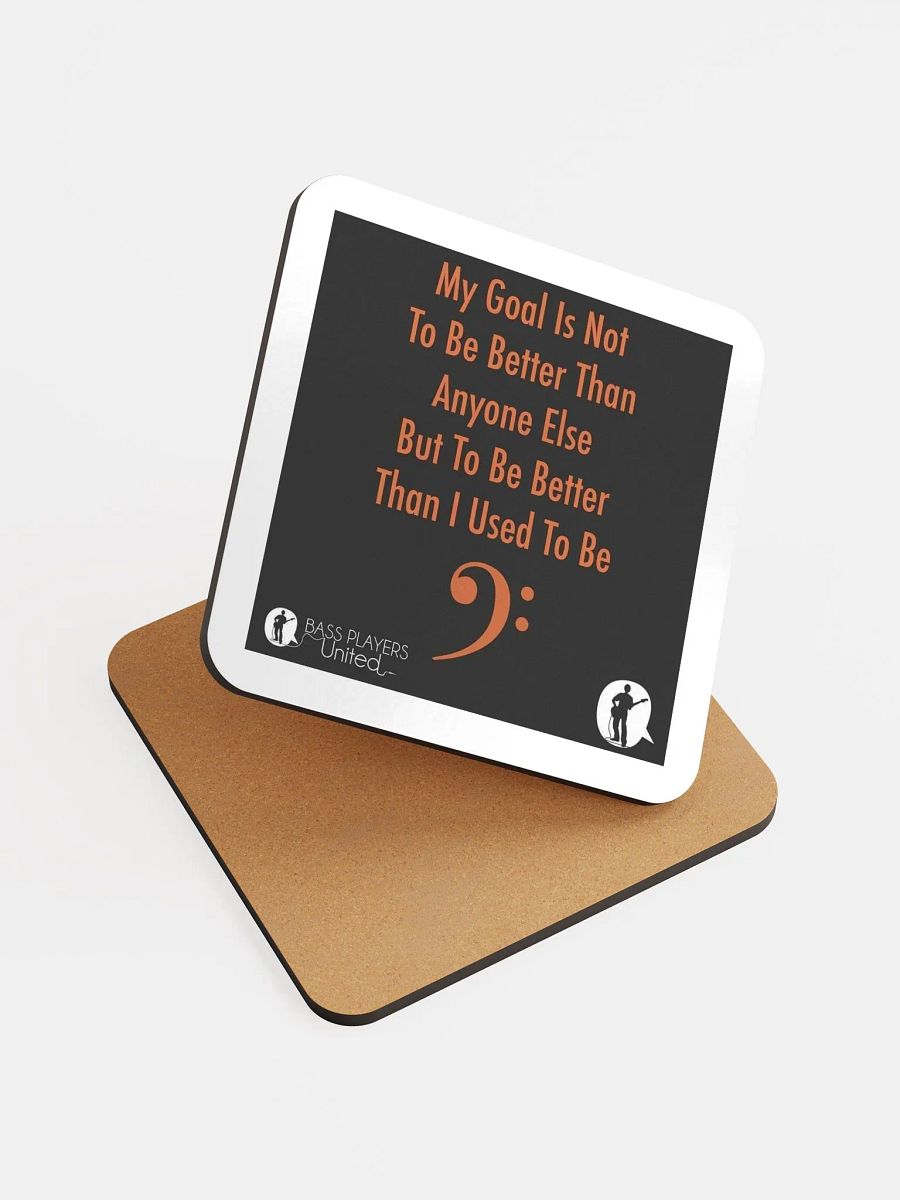 Goals - Glossed Cork Coaster product image (6)
