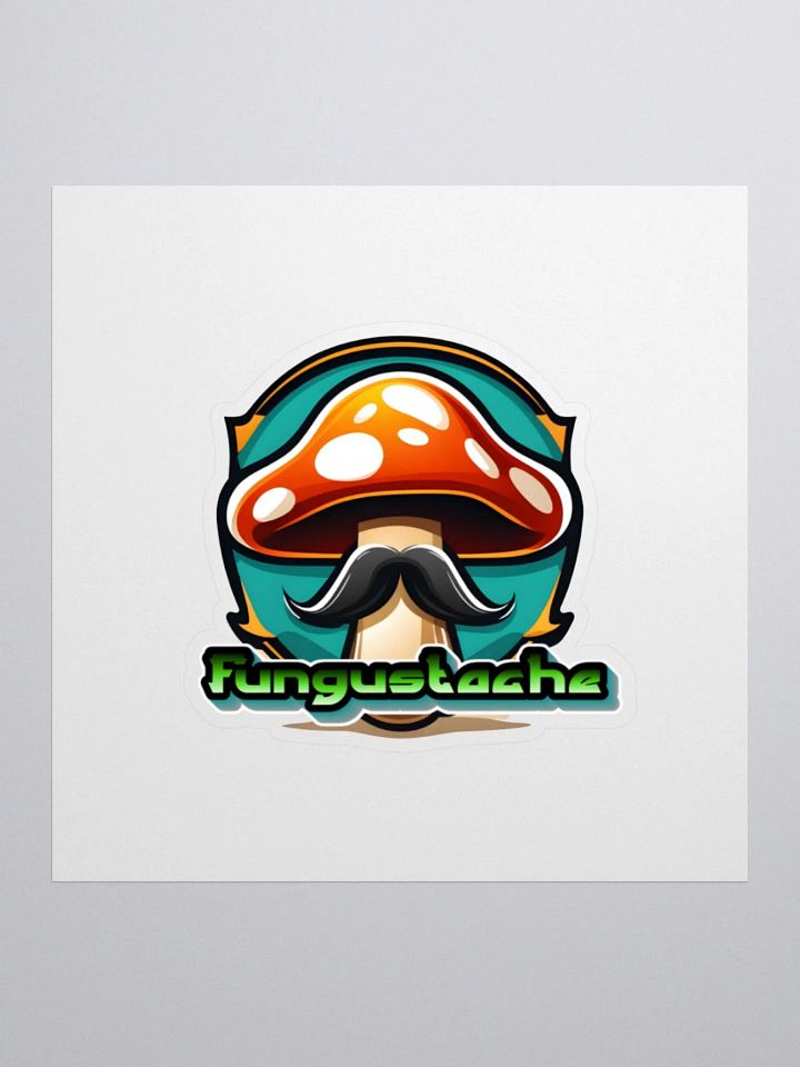 Fungustache Fun Vinyl Stickers product image (1)