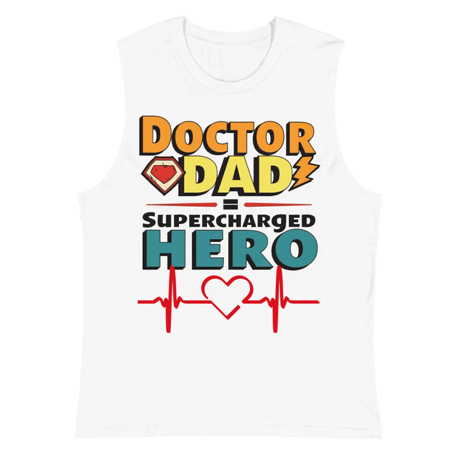 Supercharged Doctor Dad Muscle Tank product image (2)