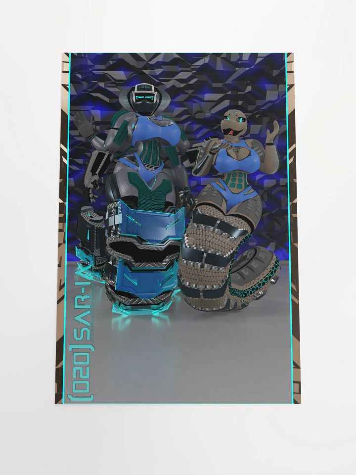 LAN-IA x SERASTE PINUP POSTER product image (3)