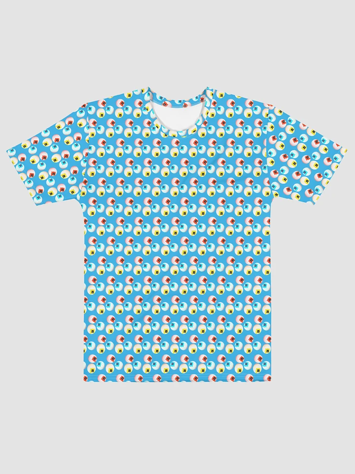 AIBALL All-Over Print Crew Neck T-Shirt (Blue) product image (1)