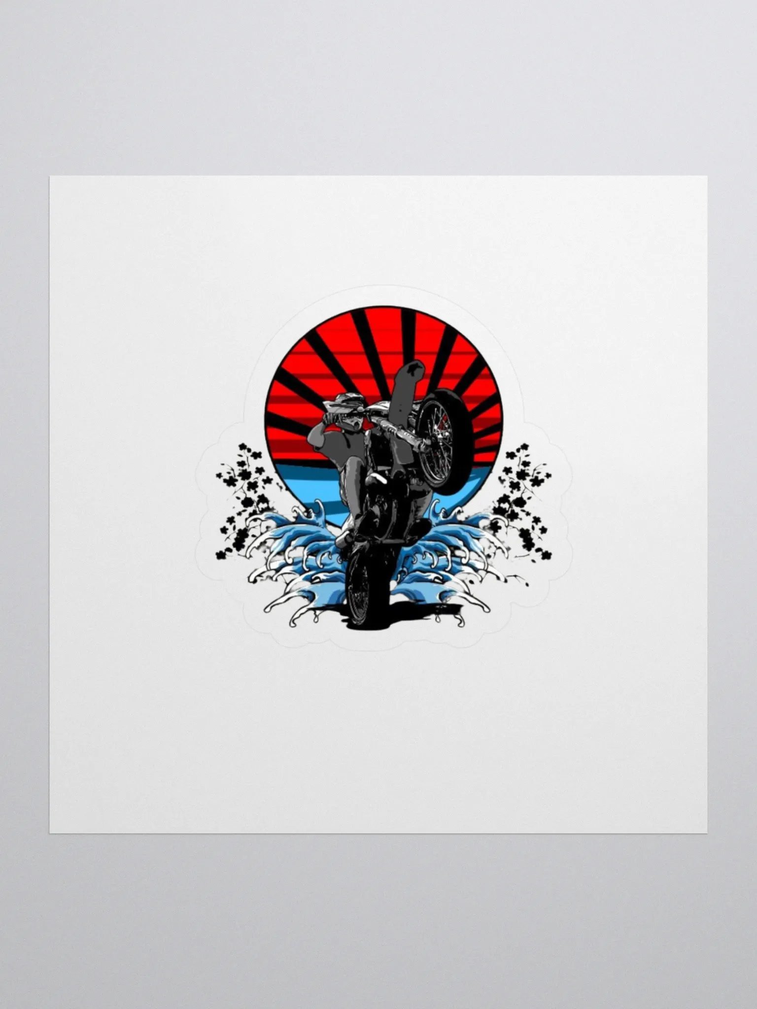 Motorbike sticker product image (1)