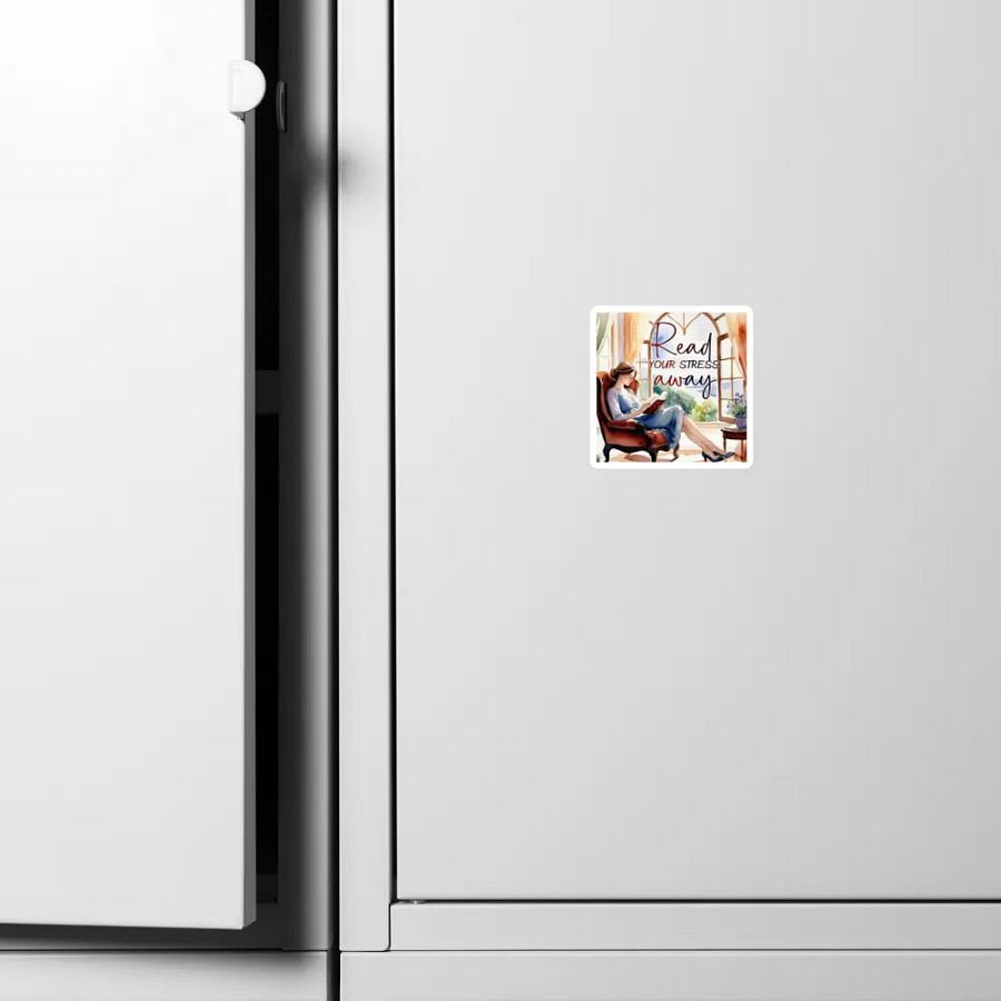 Sunlit Reading Retreat Die-Cut Magnets product image (10)