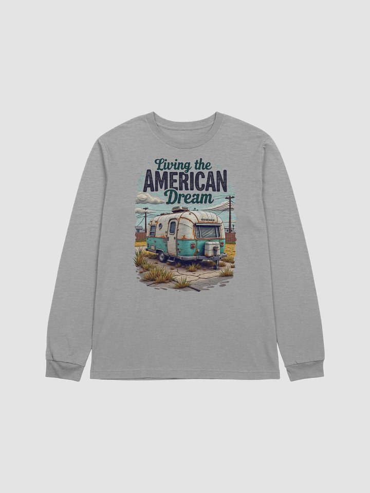 American Dream Vintage Camper Long Sleeve Tee product image (6)
