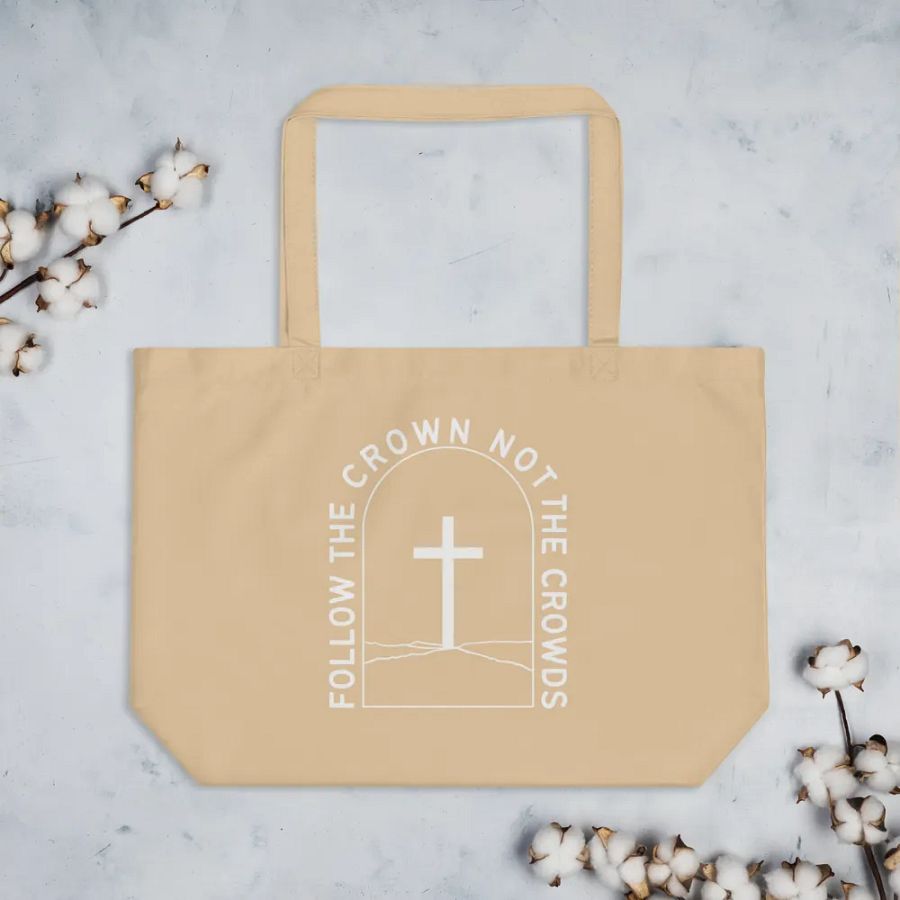 Follow The Crown Organic Tote product image (3)