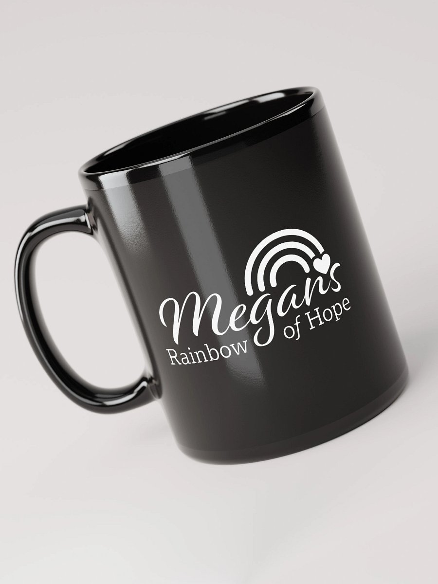 Megan's Rainbow of Hope Black Mug product image (6)