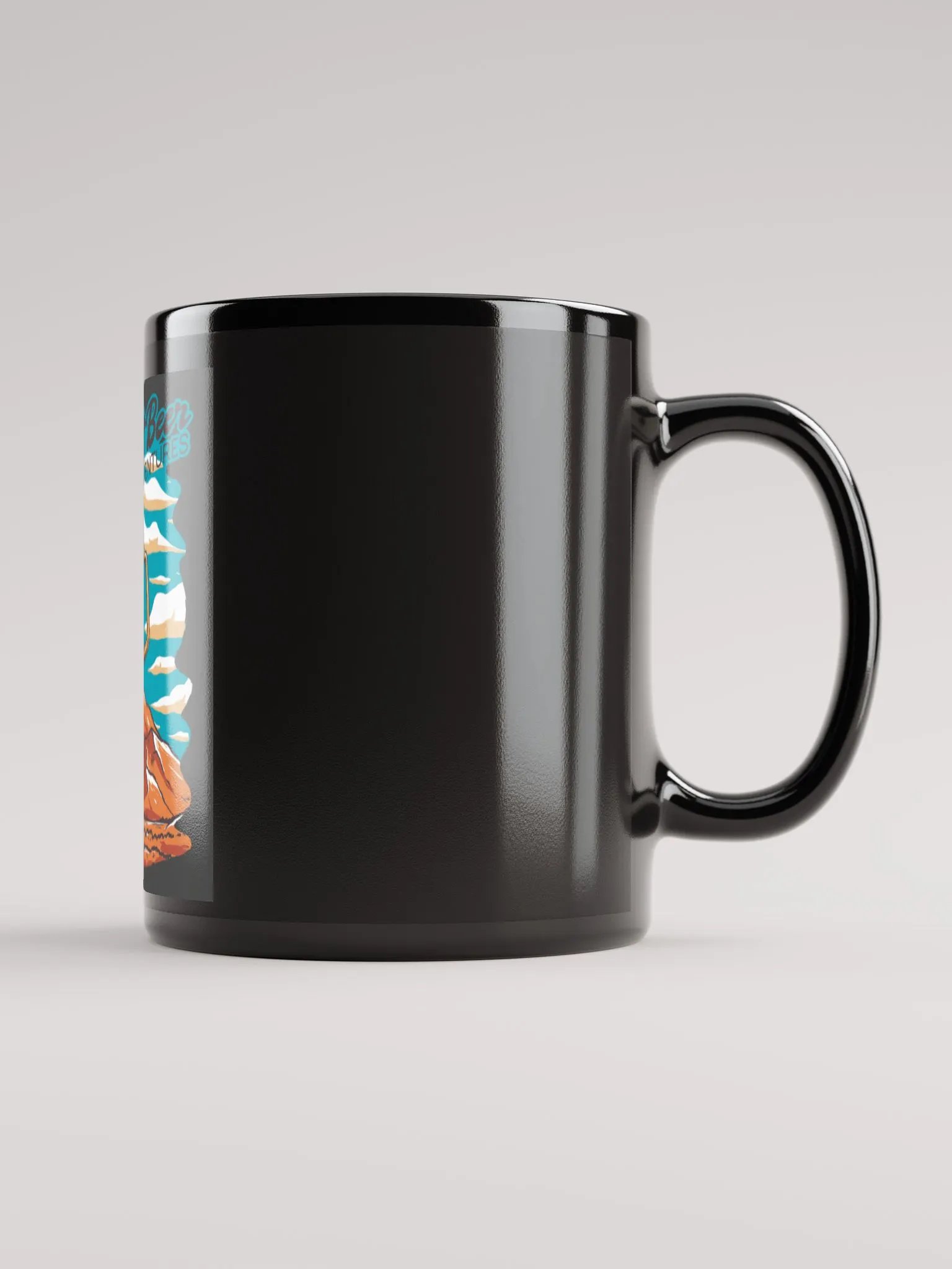 Mountain Brew Black Mug product image (1)