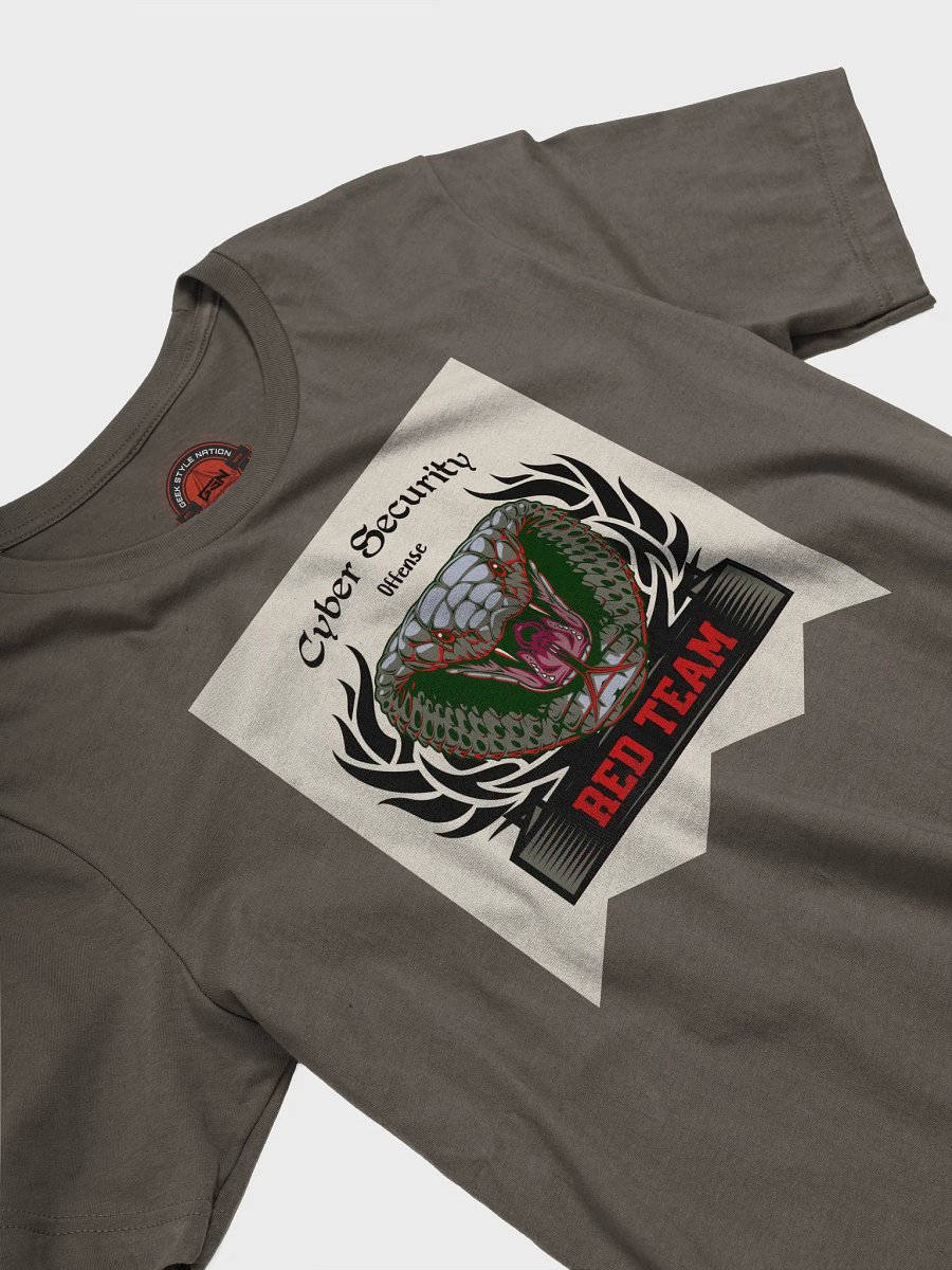 Cyber Security Red Team Cobra Strike - Bella+Canvas Unisex T-Shirt (Super Soft Classic Fit) - Front Print product image (3)