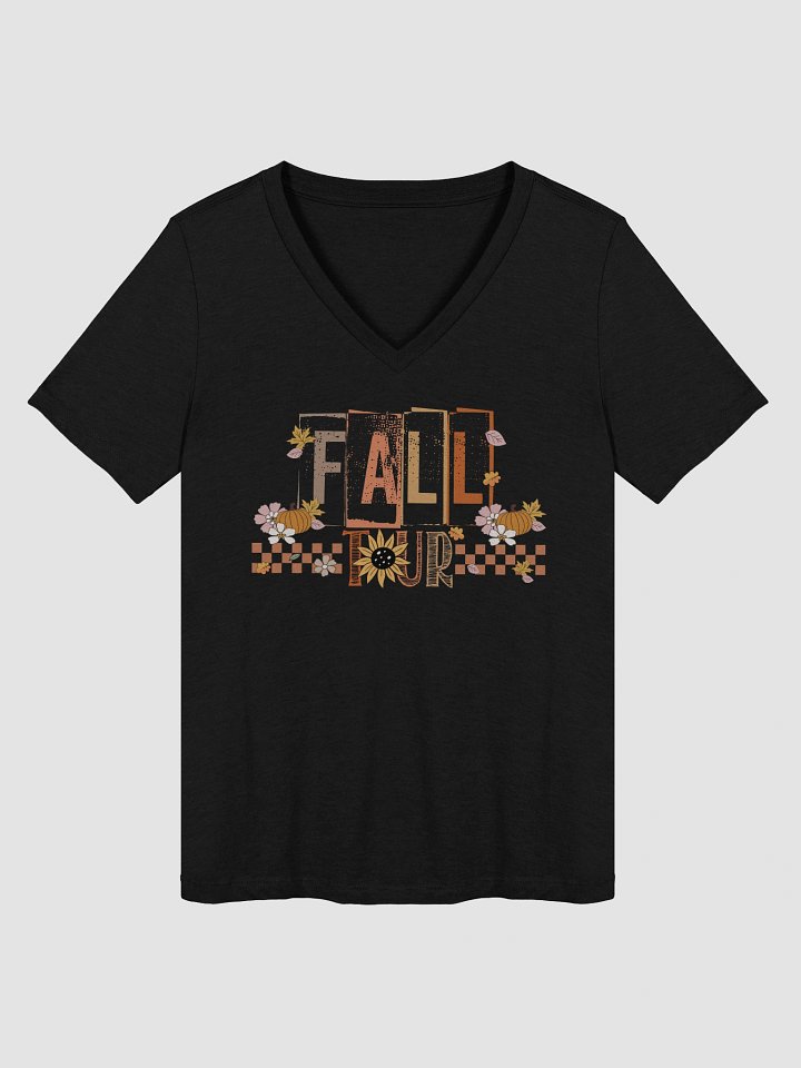 'Fall Tour' V-Neck Tee product image (1)
