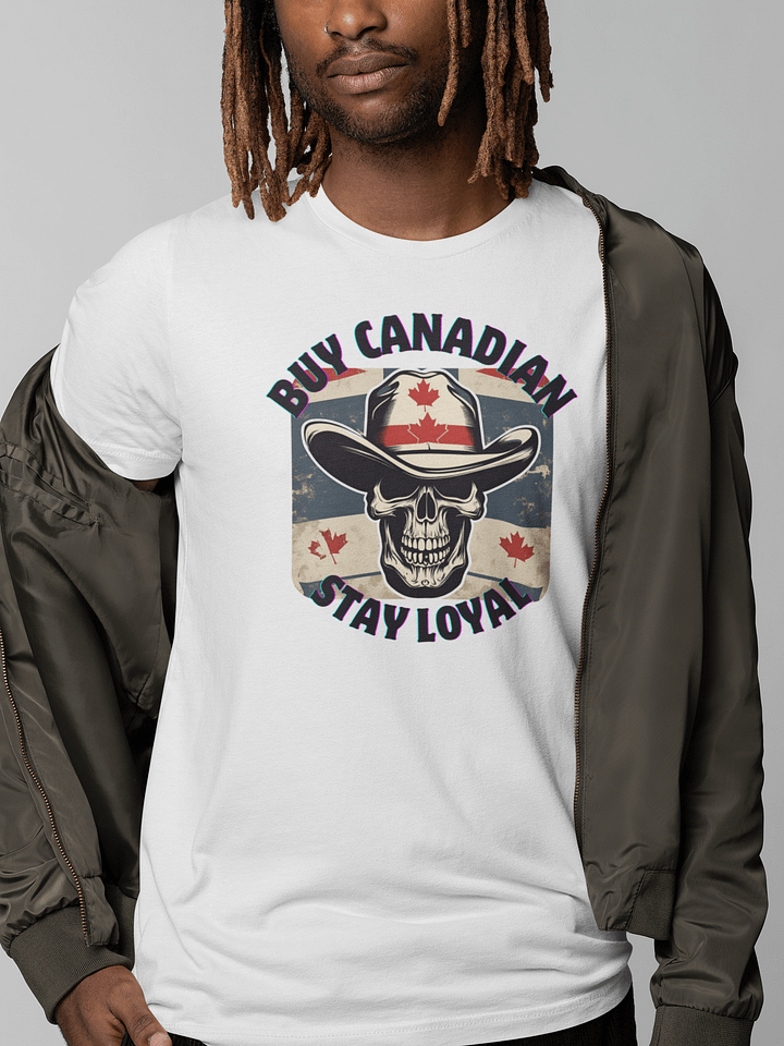 Canadian Cowboy Skull T-Shirt product image (1)