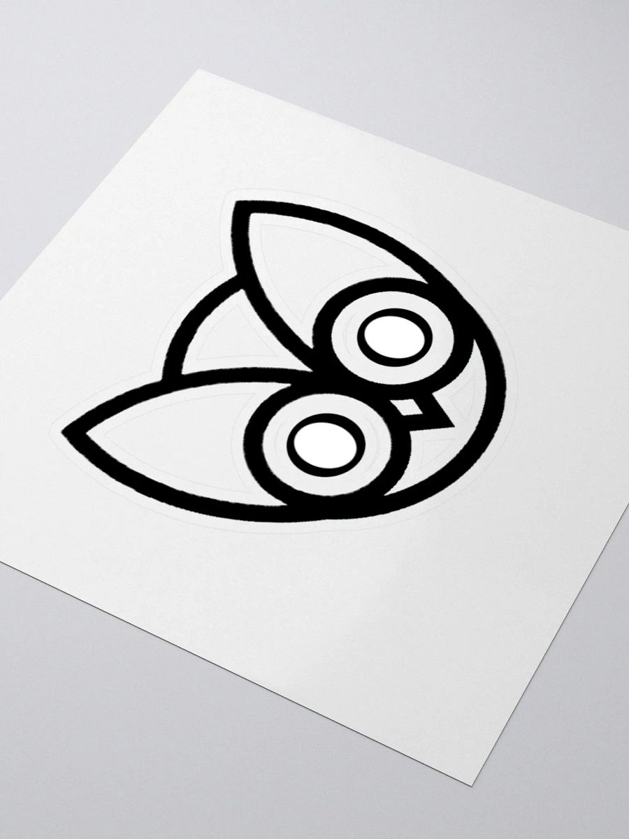 Owl logo sticker product image (3)
