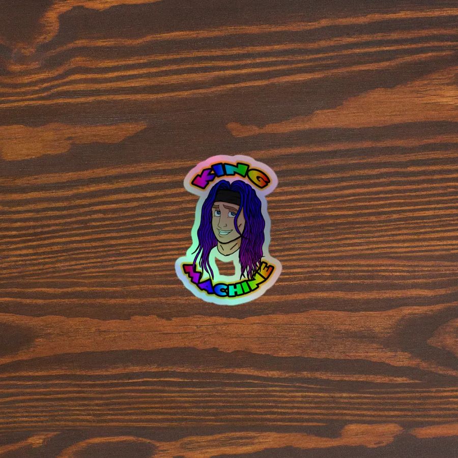 rainbow holographic sticker product image (3)
