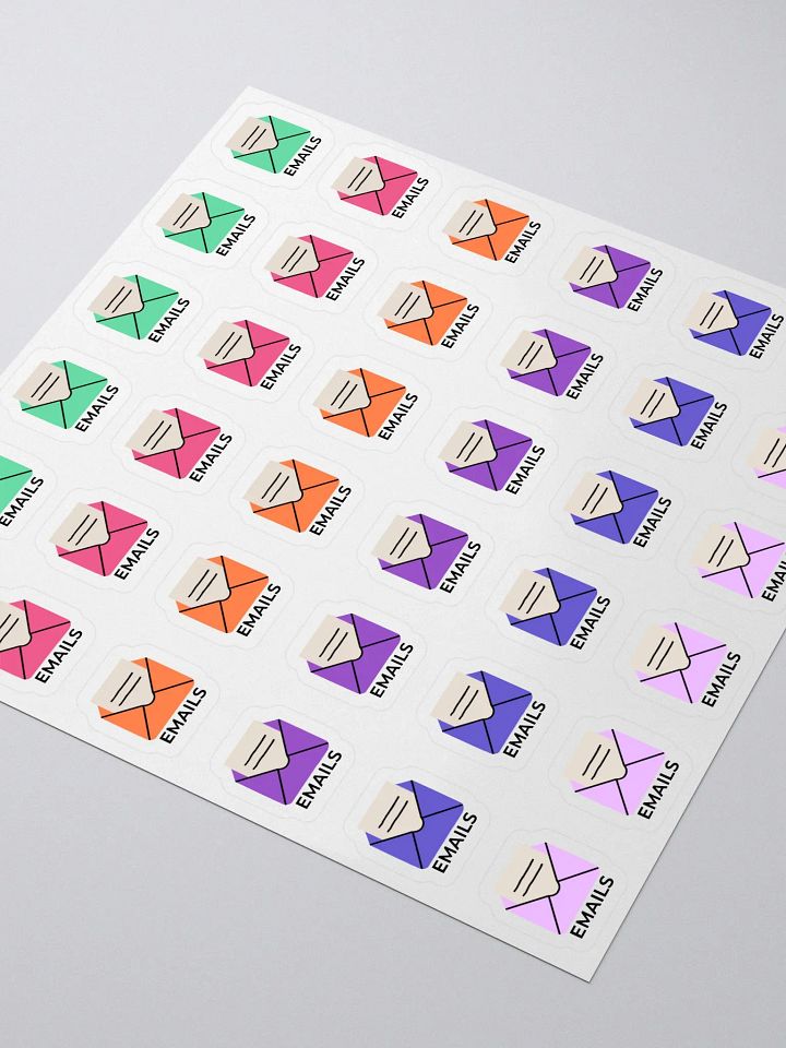 Emails Planner Stickers – Hand-Drawn, Functional Office Stickers for Work and Bullet Journals product image (2)