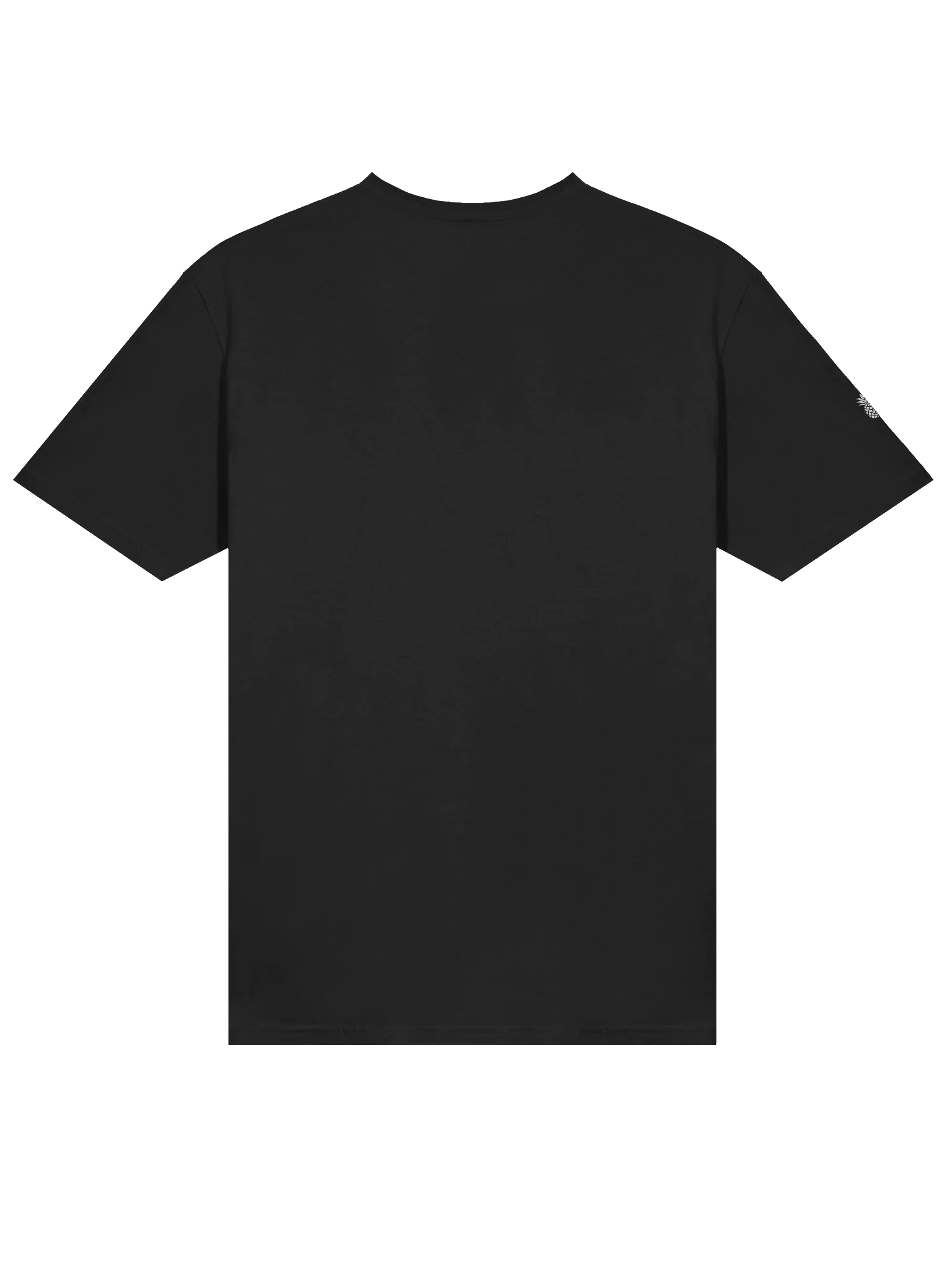 Relaxed Fit Lightweight Lucky Pineapple® Minimalist Sleeve Solid Color Unisex T-Shirt (Black & Dark Colors) product image (30)