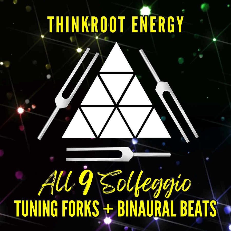 MP3 ALBUM | All 9 Solfeggio Tuning Forks + Binaural Beats product image (1)