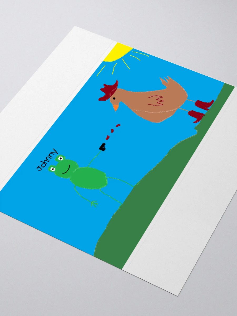 Johnny Ribbit artwork sticker product image (3)