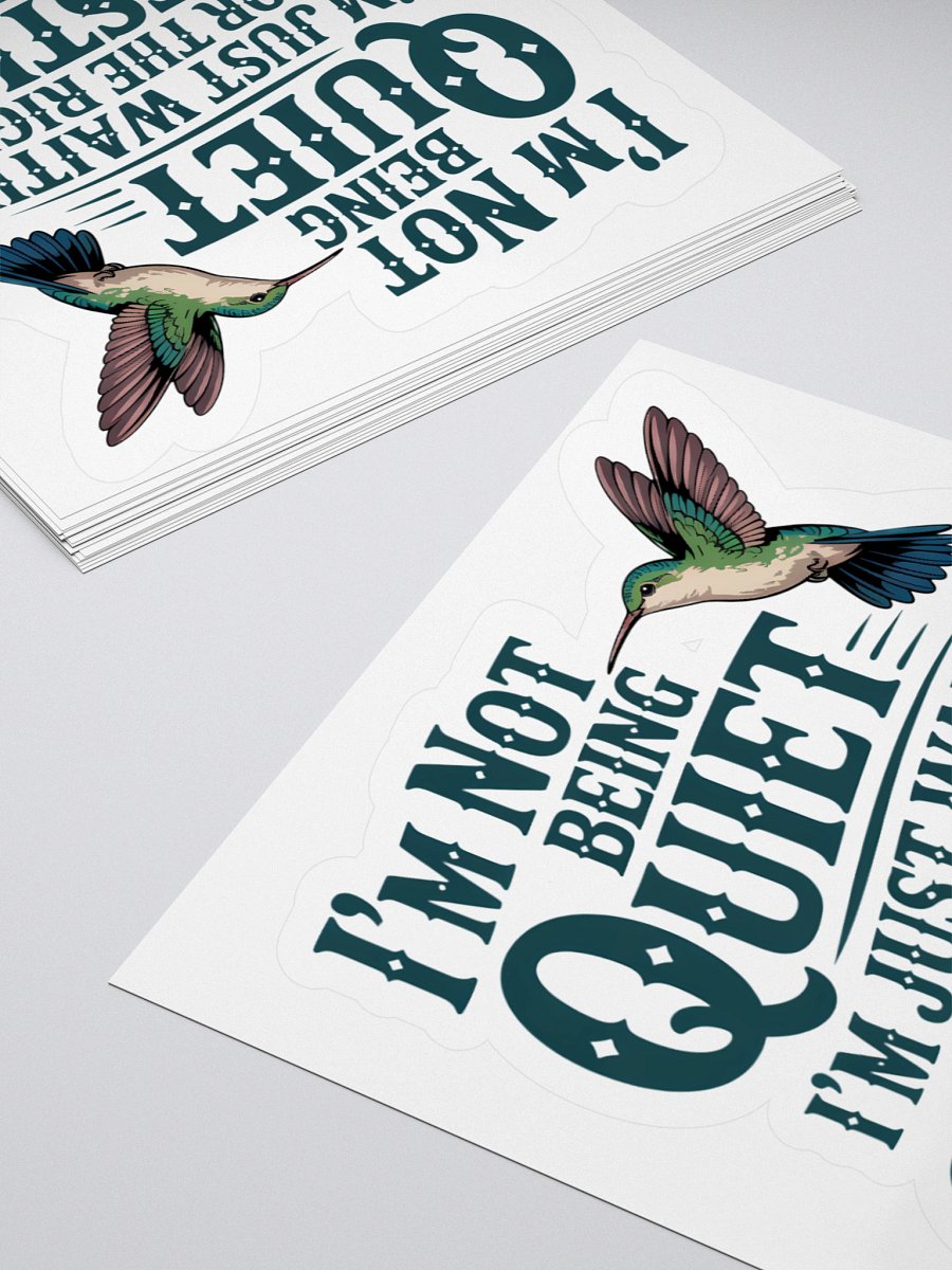 Not Being Quiet Human Design Projector Sticker product image (12)