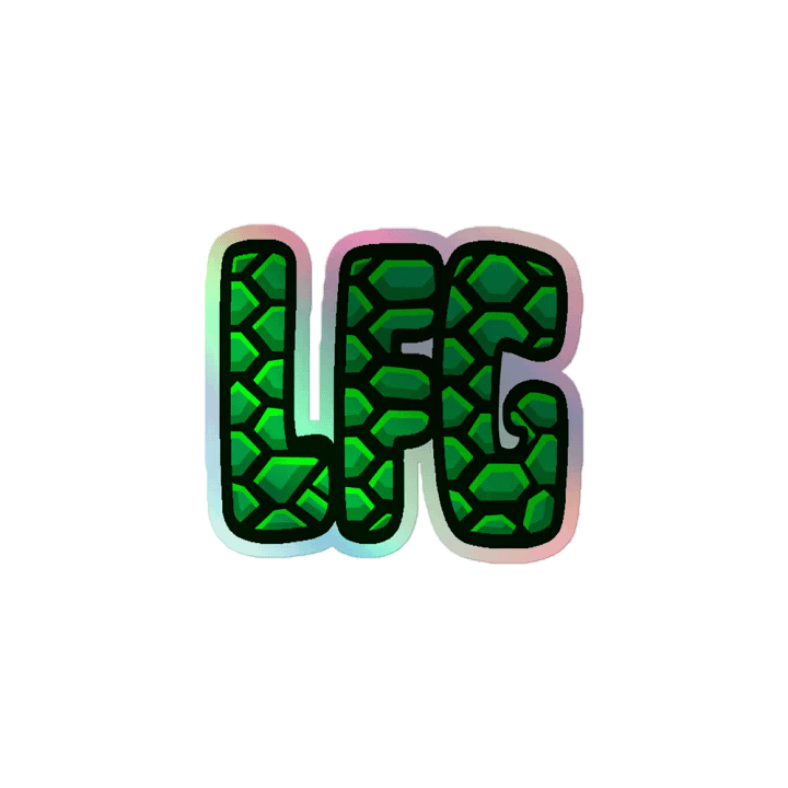 LFG Holographic Sticker product image (1)
