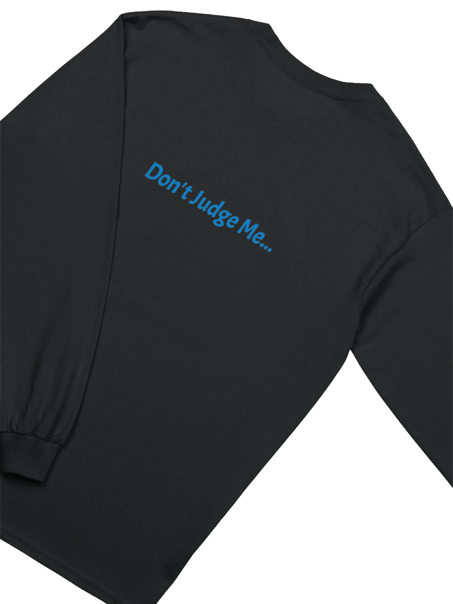 Happy Thoughts - Don't Judge Me - Junk Food - Gildan Ultra Cotton Unisex Long Sleeve T-Shirt product image (5)