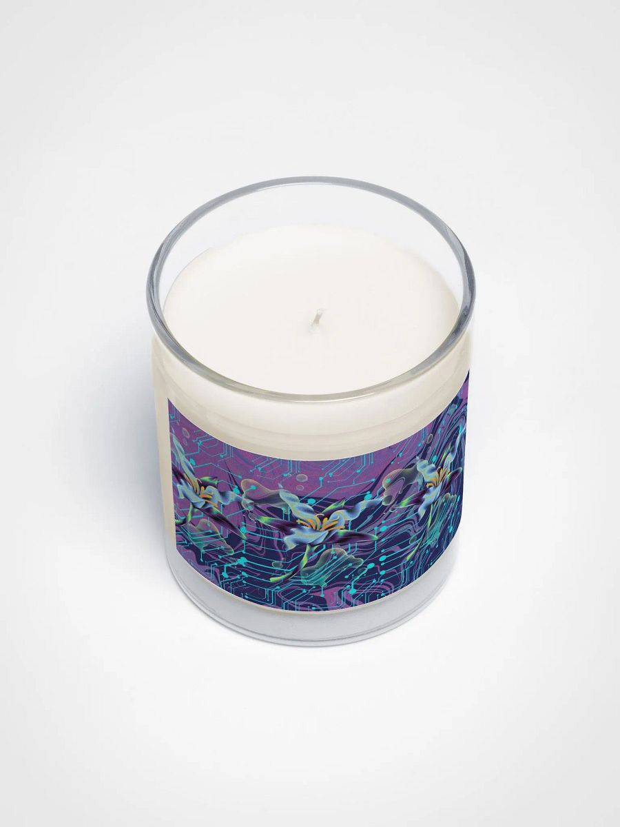 purple mood meta-magic soy wax candle for chic genZ ladies a product image (3)