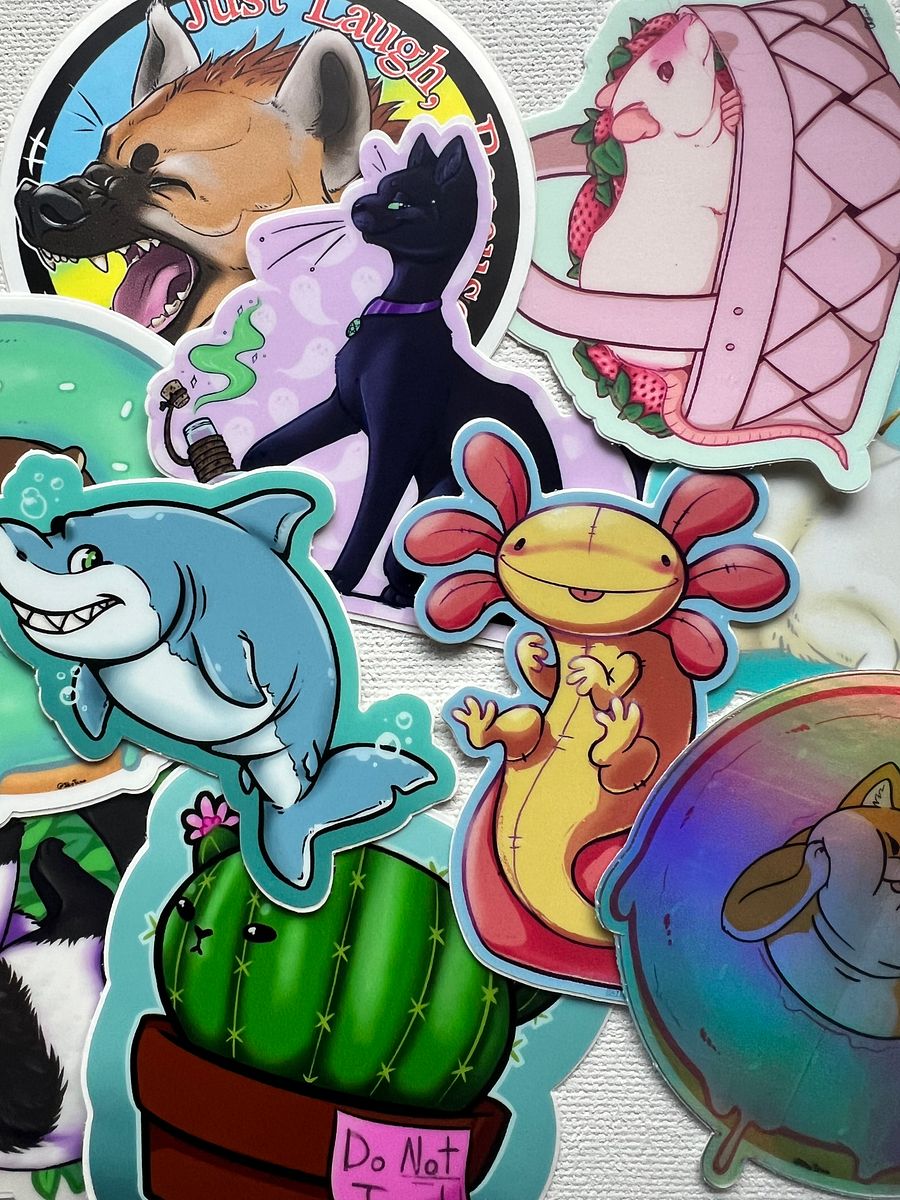 Retired 10 Pack of Stickers! product image (1)