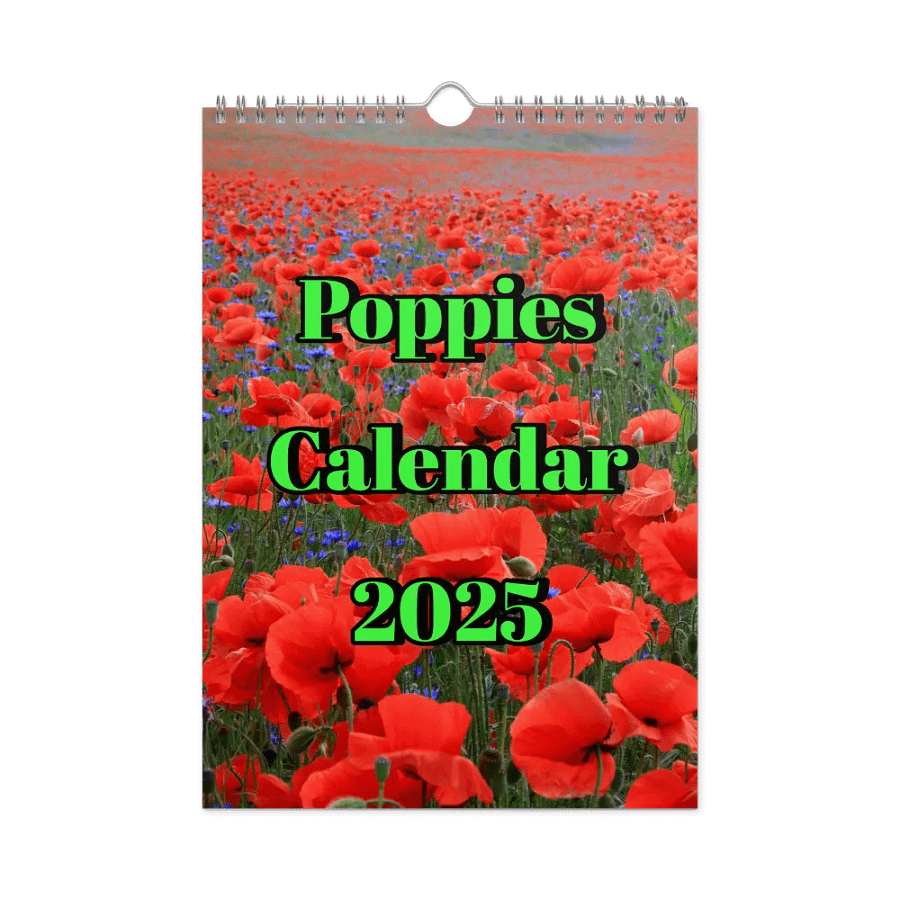 Calendar 2025 - Poppies product image (1)