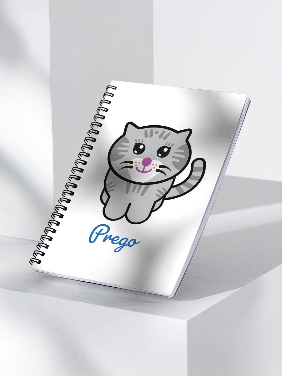 Prego Kitty School Notebook product image (3)