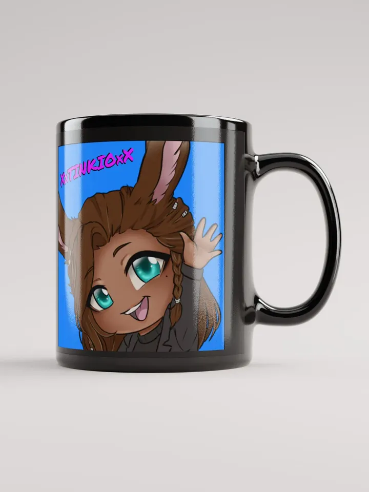 Official Logo Black Glossy Mug product image (1)