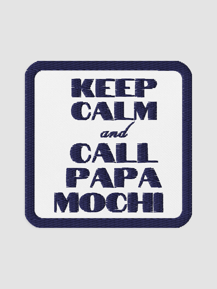 [PapaMochi_Isaac] Embroidered Patches - Square 3″×3″ product image (1)