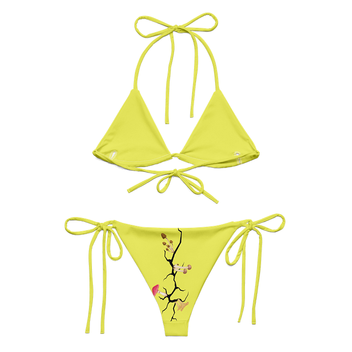 Peeking gnome yellow string "Zuk-kini" product image (2)