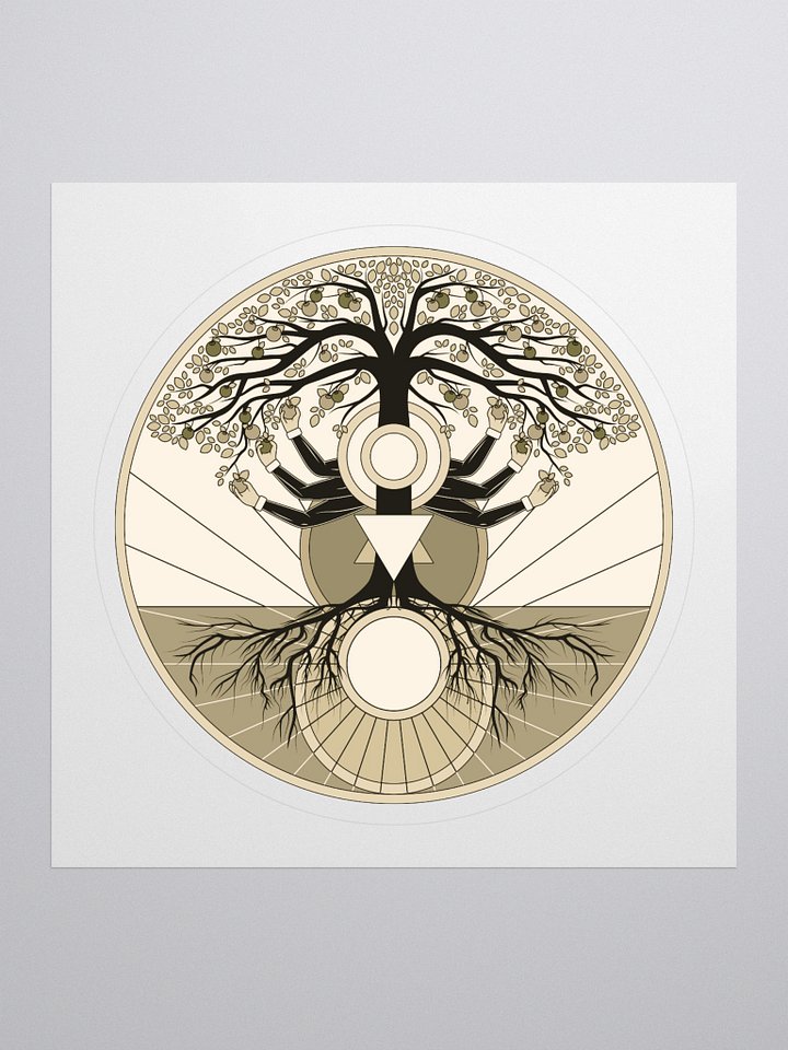 Tree of Psyche Stickers (Mocha) product image (1)