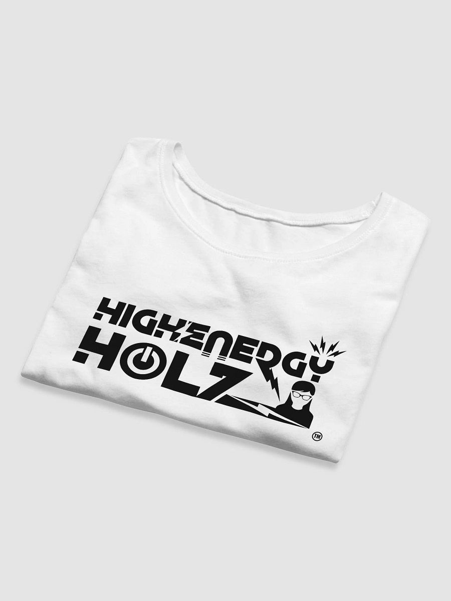 HEH Womens Black Logo Crop T-Shirt product image (5)