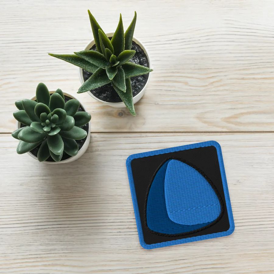 Blue Triball Embroidered Patch product image (4)