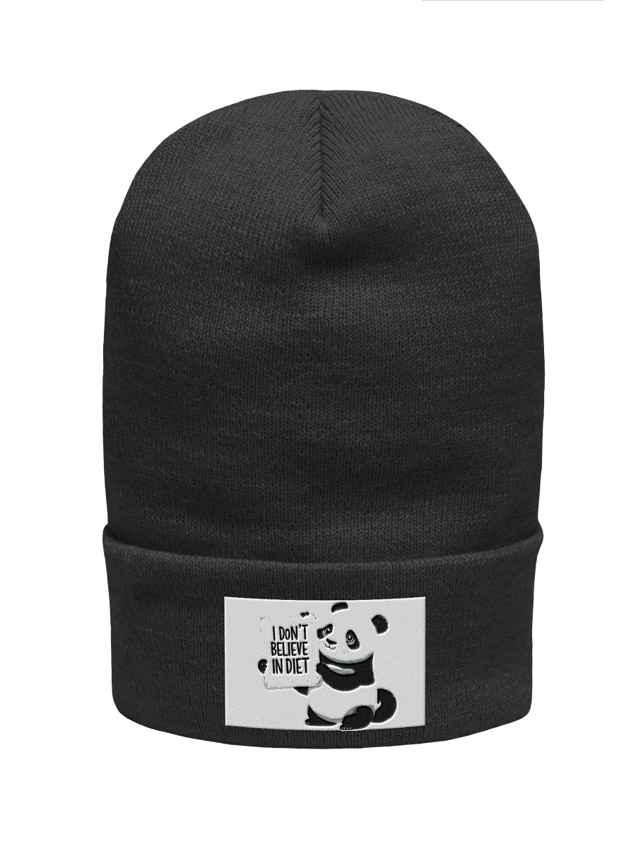 Panda Power Cuffed Beanie product image (2)
