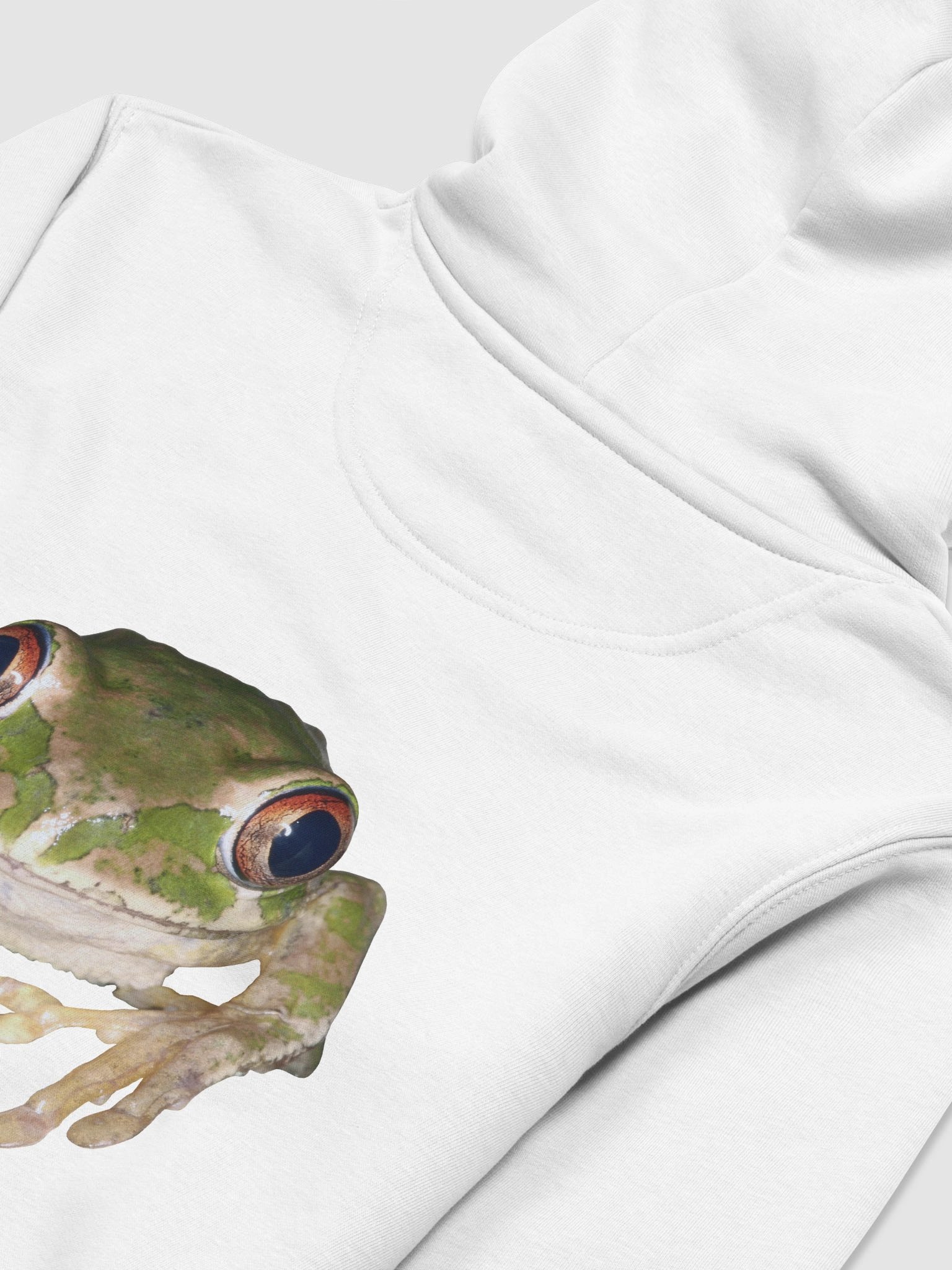 Forest Tree Frog Organic Cotton hoodie product image (3)