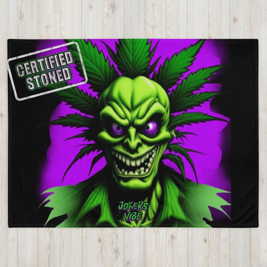 Certified Stoney Hippy Blazing Joker Blanket product image (4)