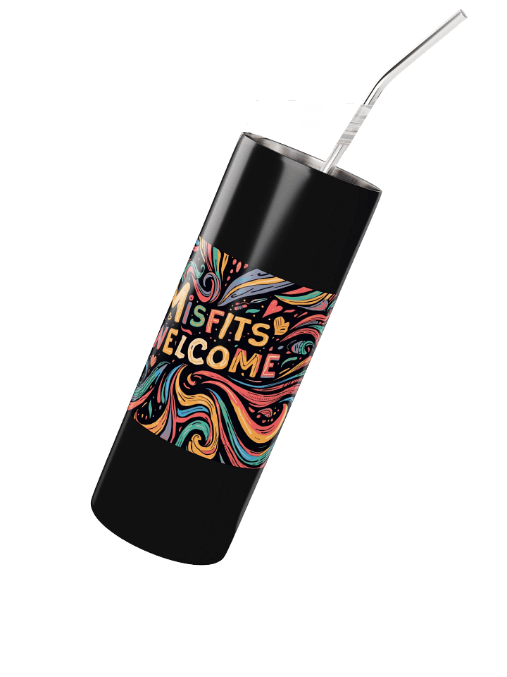 Whimsical Misfits Stainless Steel Tumbler product image (4)