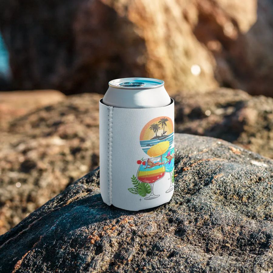 Tropical Paradise Coozie Can Cooler product image (9)